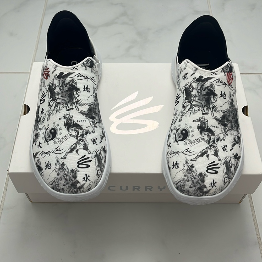 Under Armour Slip Speed Steph Curry Bruce Lee LIMITED EDITION RARE!